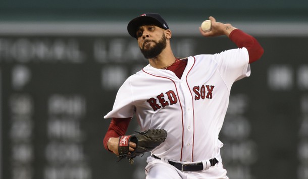 Jul 16, 2017; Boston, MA, USA; Boston Red Sox starting pitcher David Price (24) pitches during the first inning against the New York Yankees at Fenway Park. Photo Credit: Bob DeChiara-USA TODAY Sports