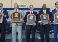 Inductees reflect on perseverance in HOF ceremony