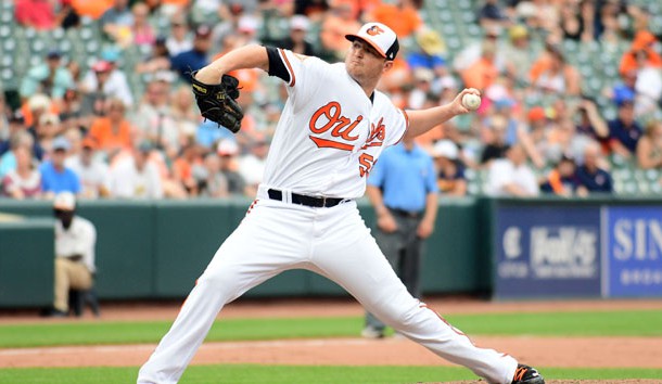 Zach Britton (53) will be available to the Yankees Thursday against the Royals. Photo Credit: Evan Habeeb-USA TODAY Sports