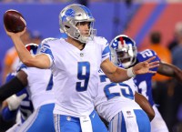 Stafford's two TD passes help Lions beat Giants