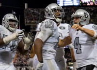 Carr to Crabtree with no time left gives Raiders win