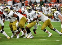 No. 8 Notre Dame looks to bounce back vs. Navy