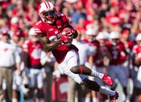 Wisconsin WR Cephus back at practice