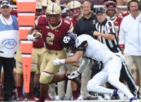 No. 23 Boston College heads to Purdue on a roll
