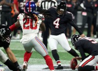 Falcons beat Giants behind 56-yard FG by Tavecchio