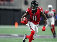 Falcons WR Jones a game-time decision