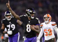Ravens clinch AFC North with victory over Browns