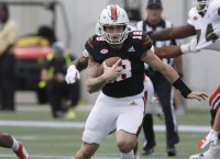 Reports: Miami QB Martell working at receiver
