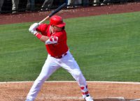 Angels’ Mike Trout (hand) exits vs. Rangers