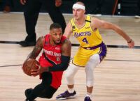 Blazers' Lillard out of Game 5 with knee sprain