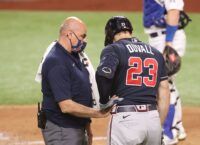 Braves OF Duvall (oblique) out for rest of postseason