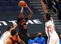 Boucher leads Raptors to come back over Thunder