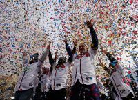 Braves celebrate World Series title at city parade