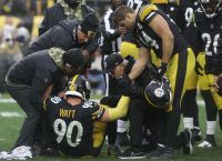 Steelers’ T.J. Watt injures hip, exits game vs. Lions