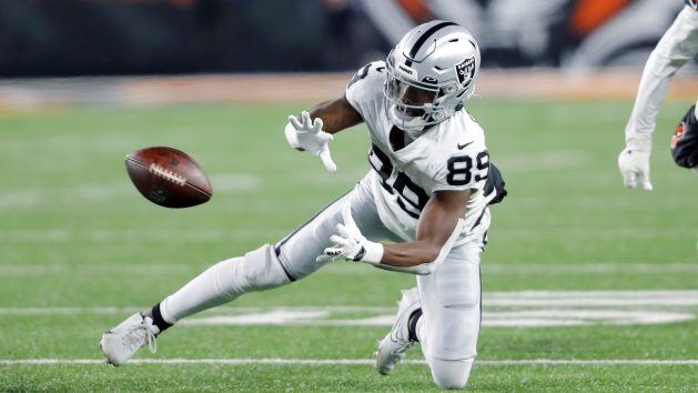 Raiders trade WR Bryan Edwards to Falcons