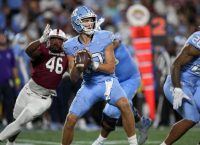 Tarheels Sack Gamecocks, 31-17, in Duke Mayo Kick-off Classic