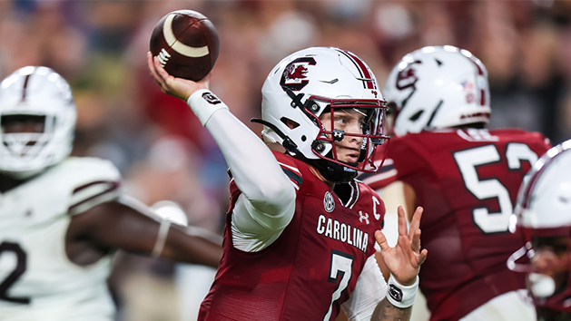 Rattler Leads Gamecocks to 37-30 Victory Over Mississippi State in a Shoot-out