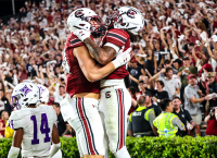 Rattler Leads Gamecocks to 47-21 Victory over Furman